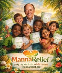 MannaRelief — every bag sold feeds a child in need